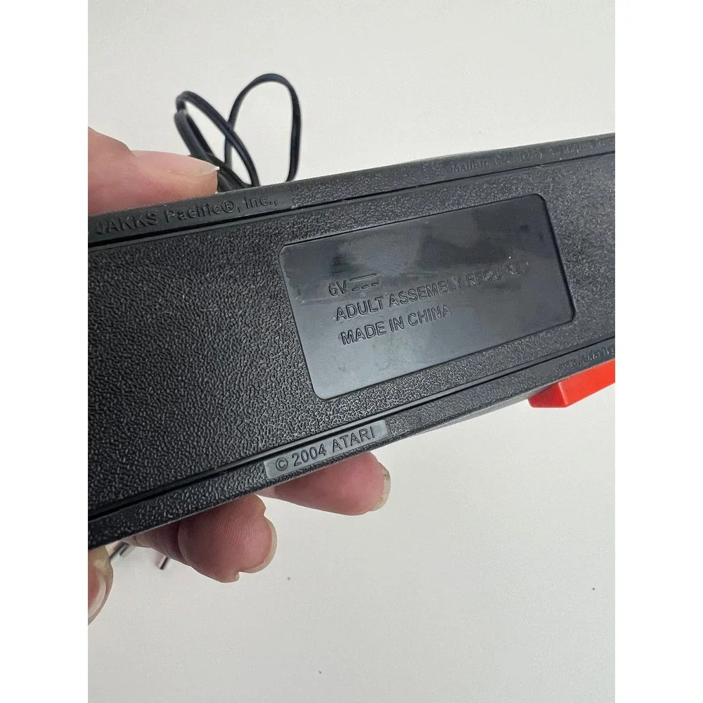 Atari Paddle Plug It In & Play TV Games Jakks Pacific 2004 Retro Handheld System